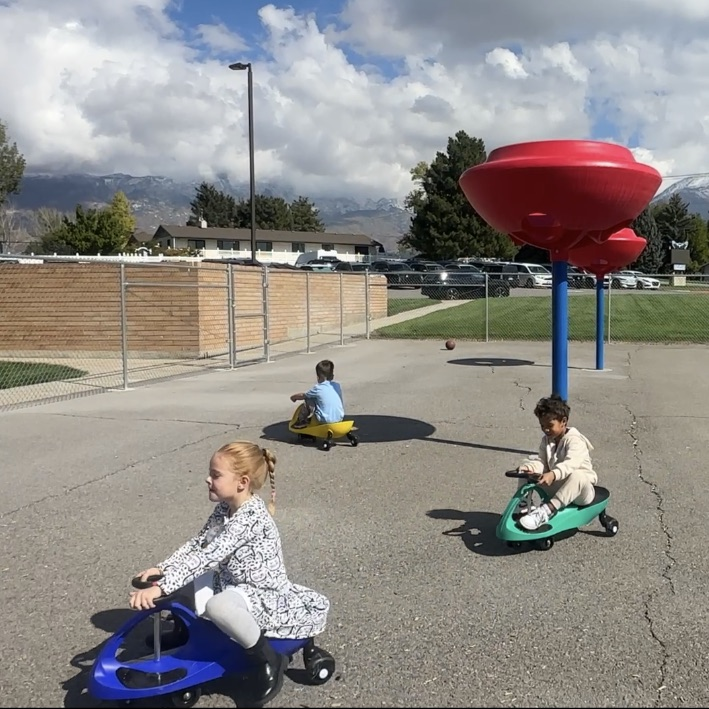 kids on wiggle bikes