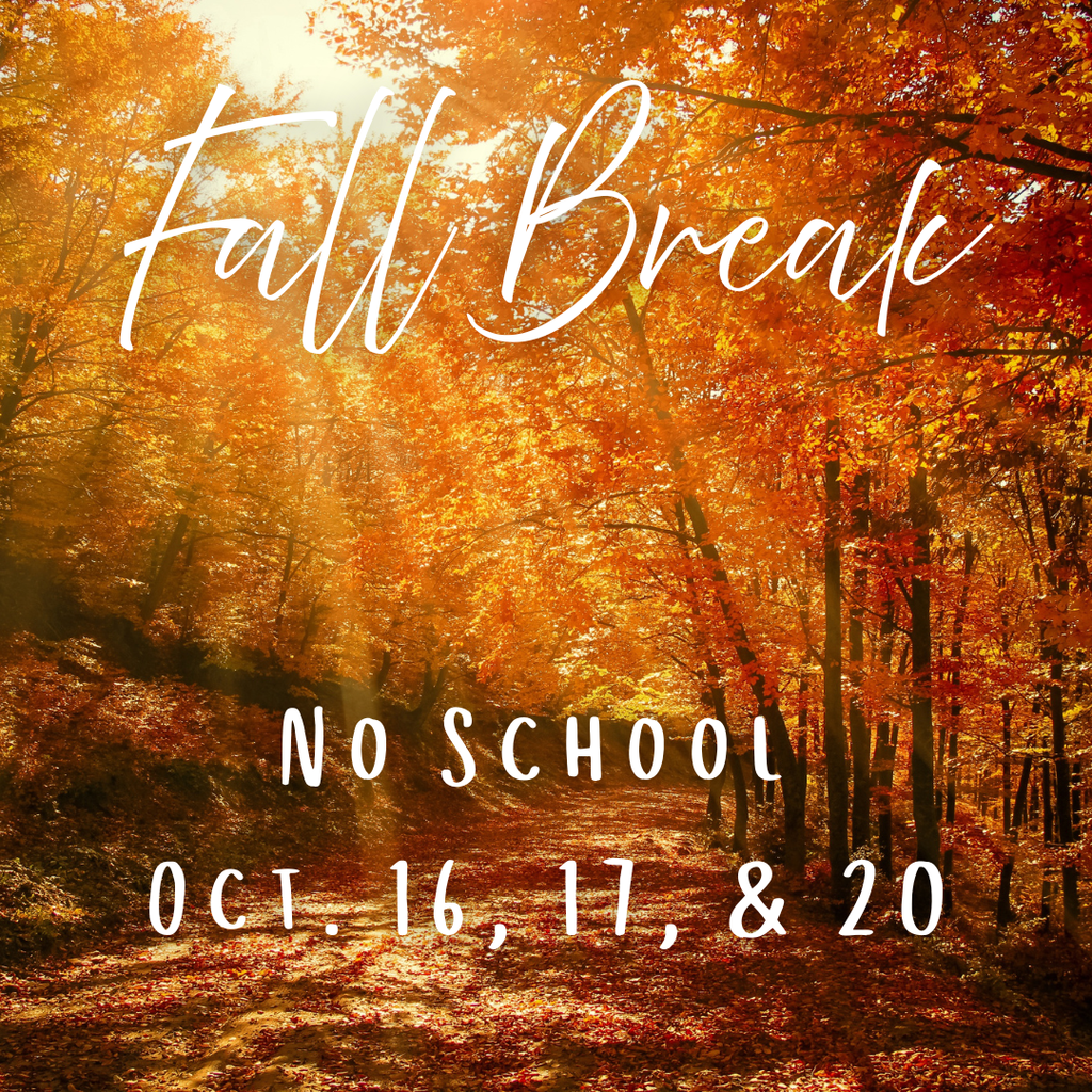 Fall leaves, no school