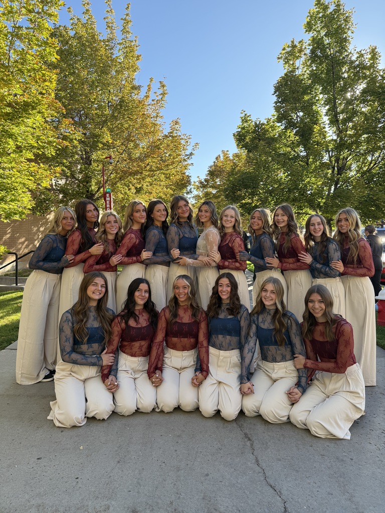 Dance Company posing together as a team