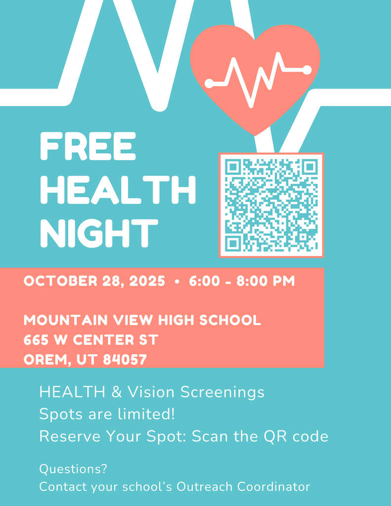 Free Health Night October 28, 2025 6:00-8:00 pm