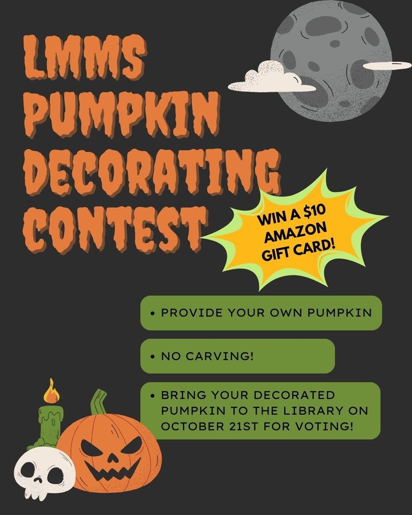 Pumpkins are due on Tuesday! 