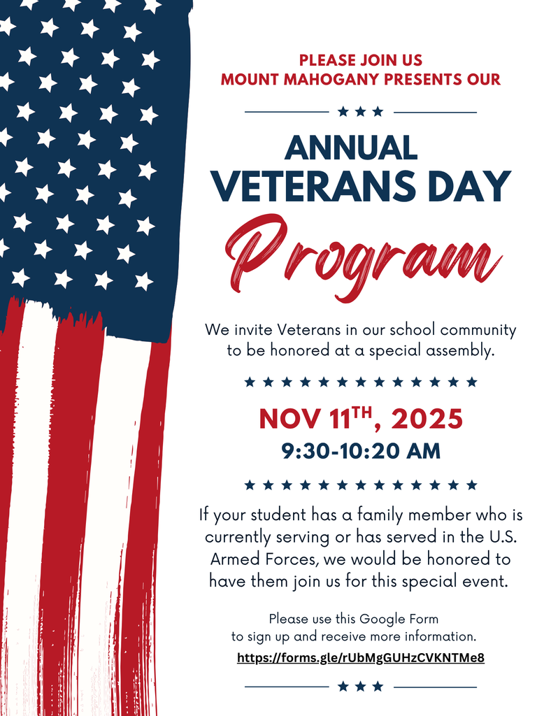 Veteran's Day Program