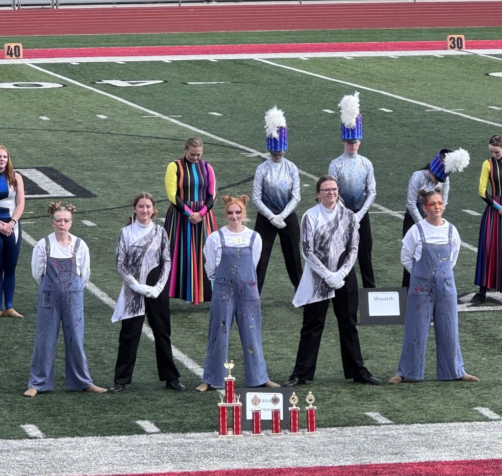 Band leaders at American Fork Competition