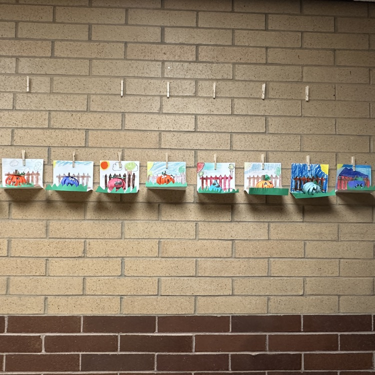 student fall themed art