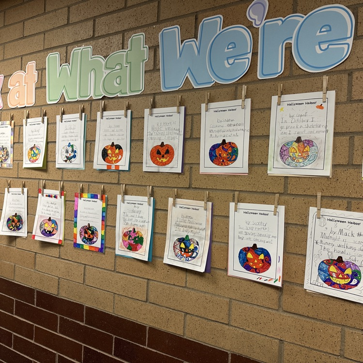 student fall themed art