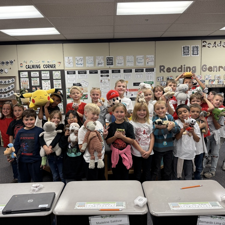 students standing in a large group