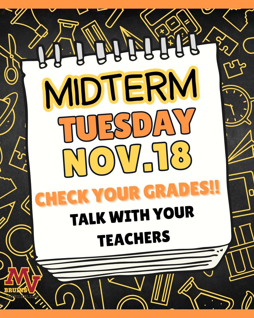 Mid Term Tuesday, November 18