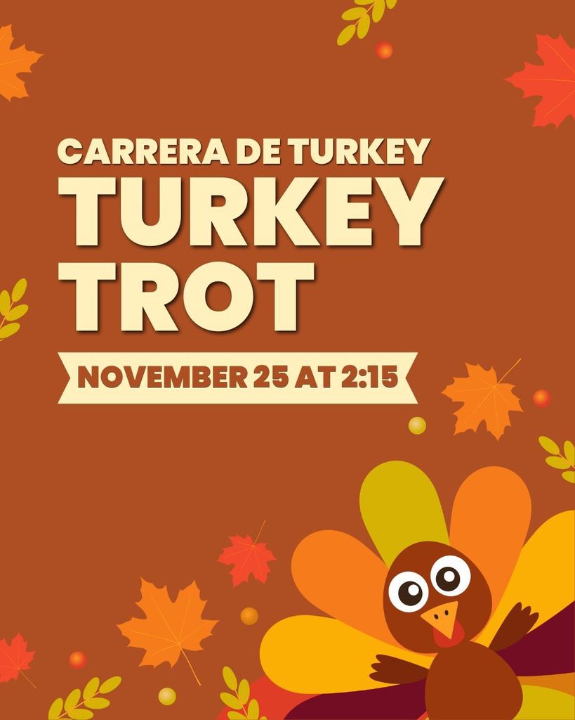 Turkey trot, November 25 at 2:15