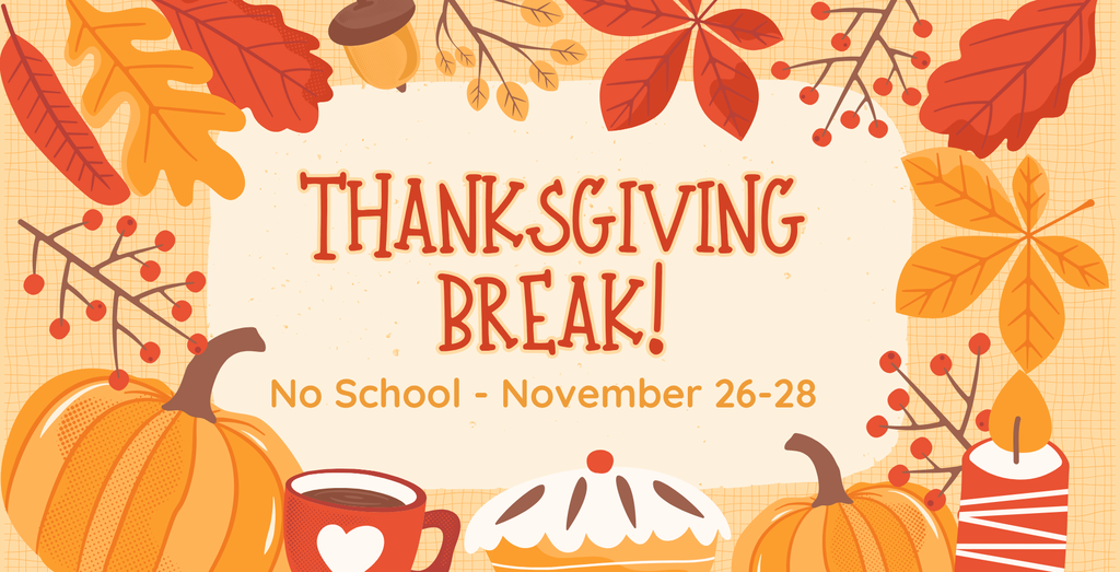 Thanksgiving boarder with break dates