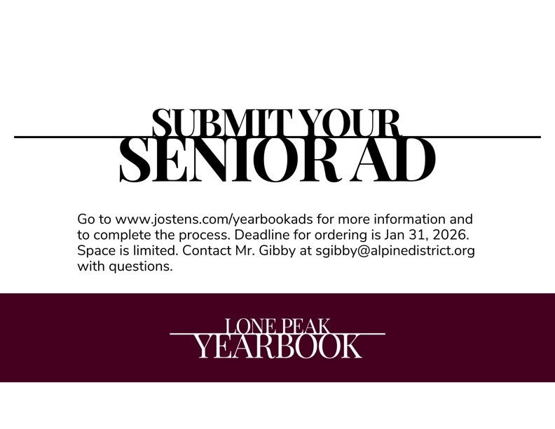 25-26 Senior Yearbook Ad Flyer