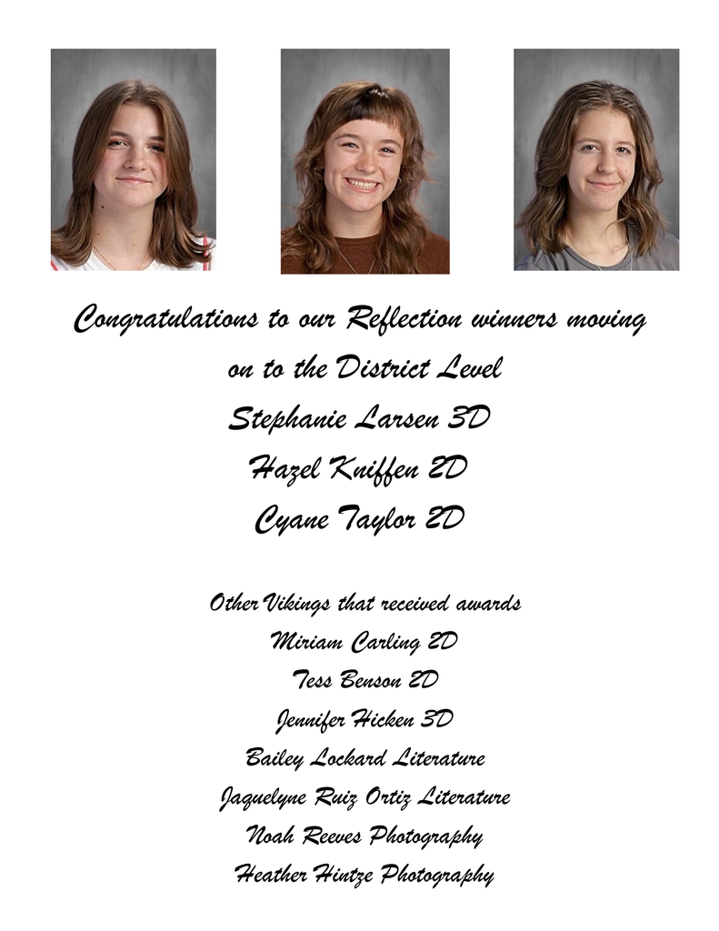 PGHS Reflection Winners