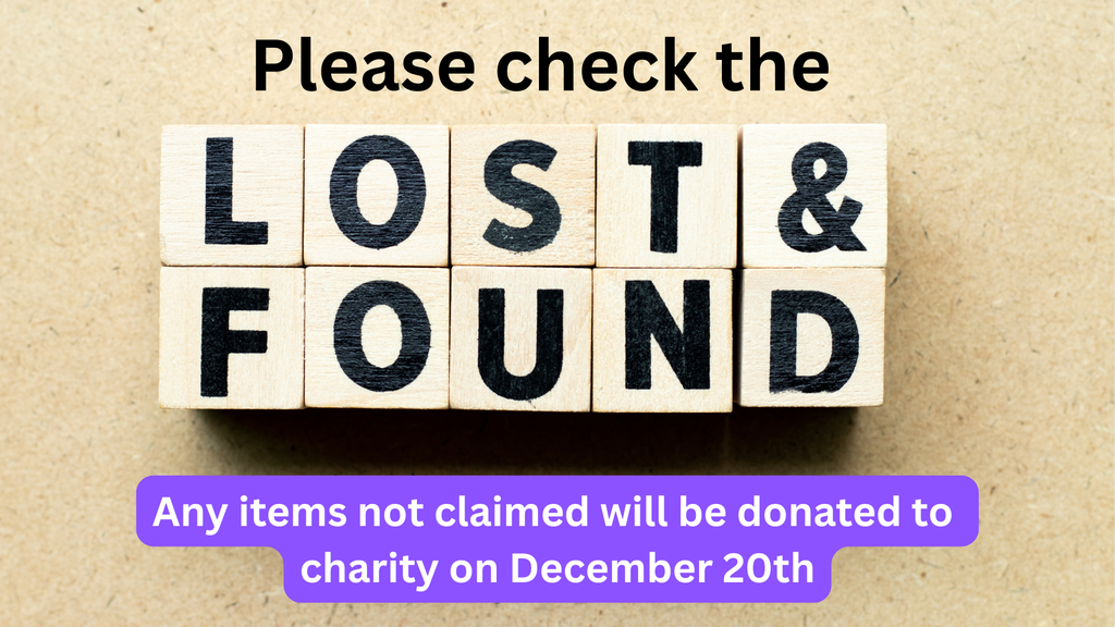 Check lost and found tables