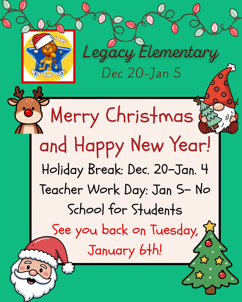 Merry Christmas and Happy New Year!