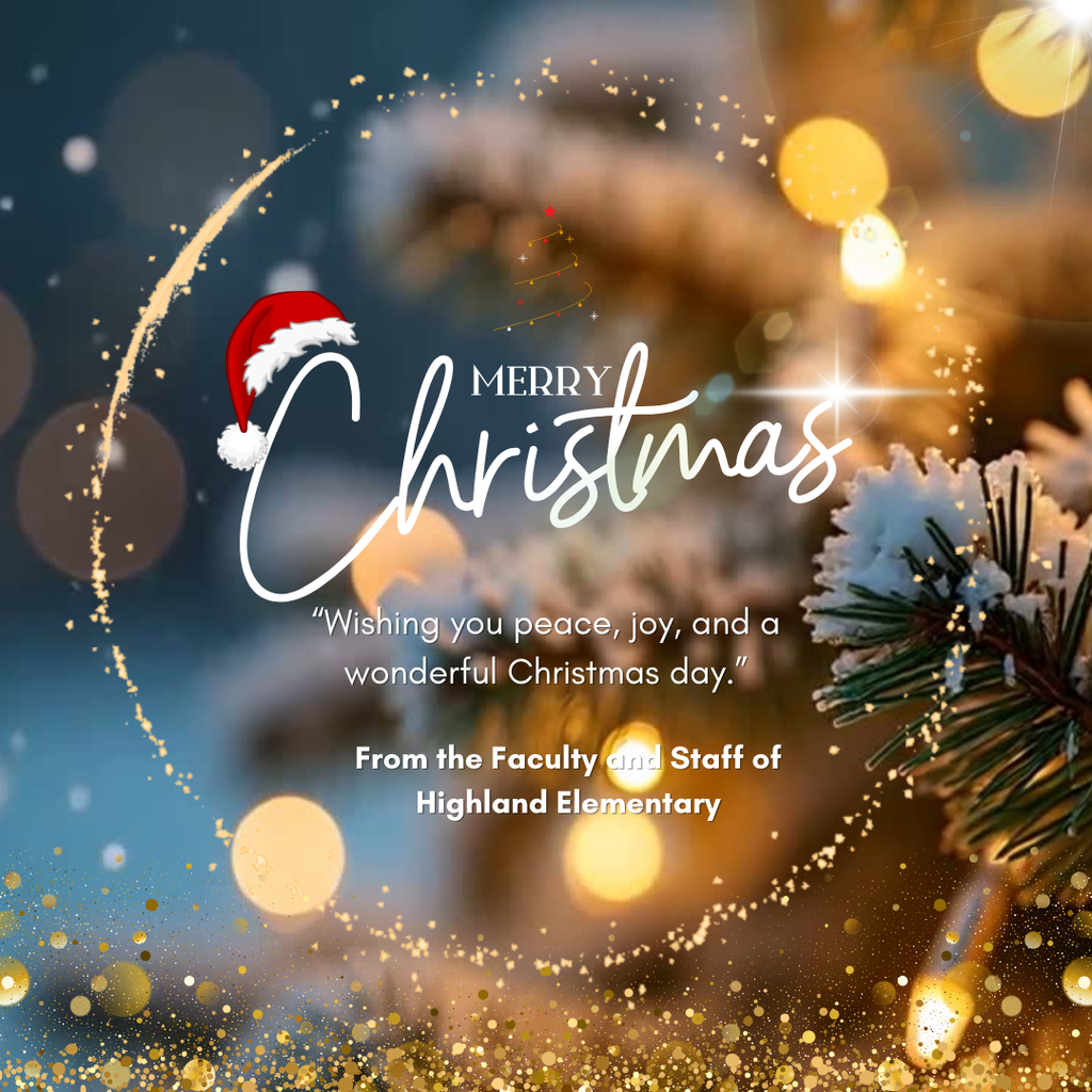 Shiny lights and tree Merry Christmas