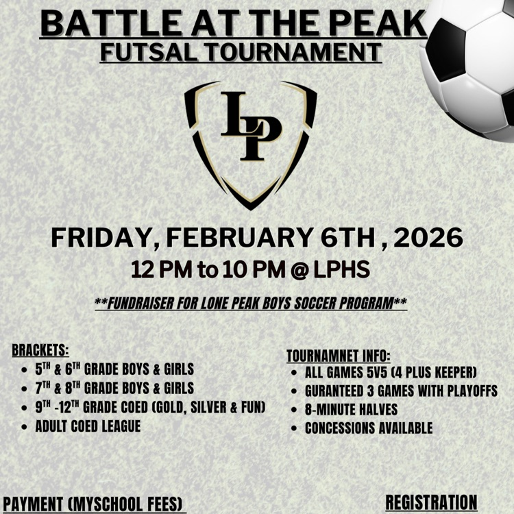 futsol tournament flyer