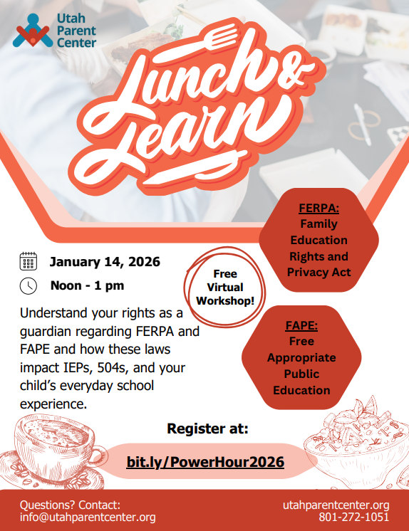 Lunch and Learn flyer