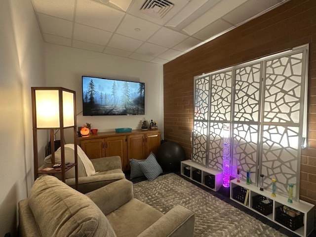 Calm/Zen room at Highland Elementary