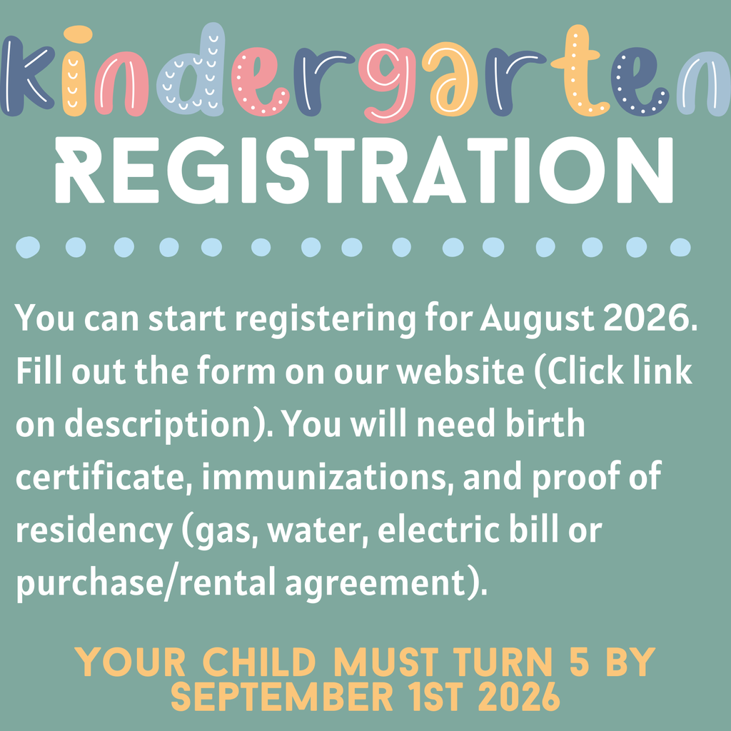 Kinder Registrations 