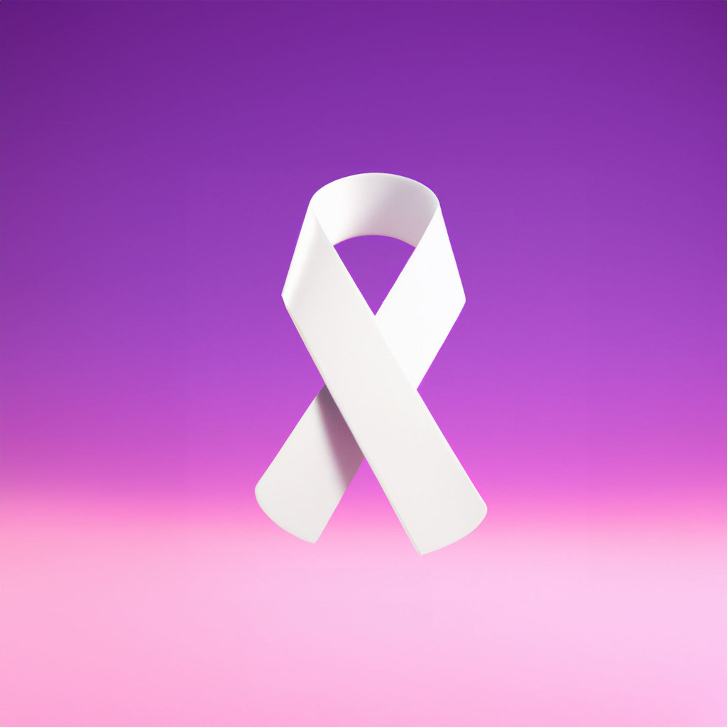 image of a white ribbon