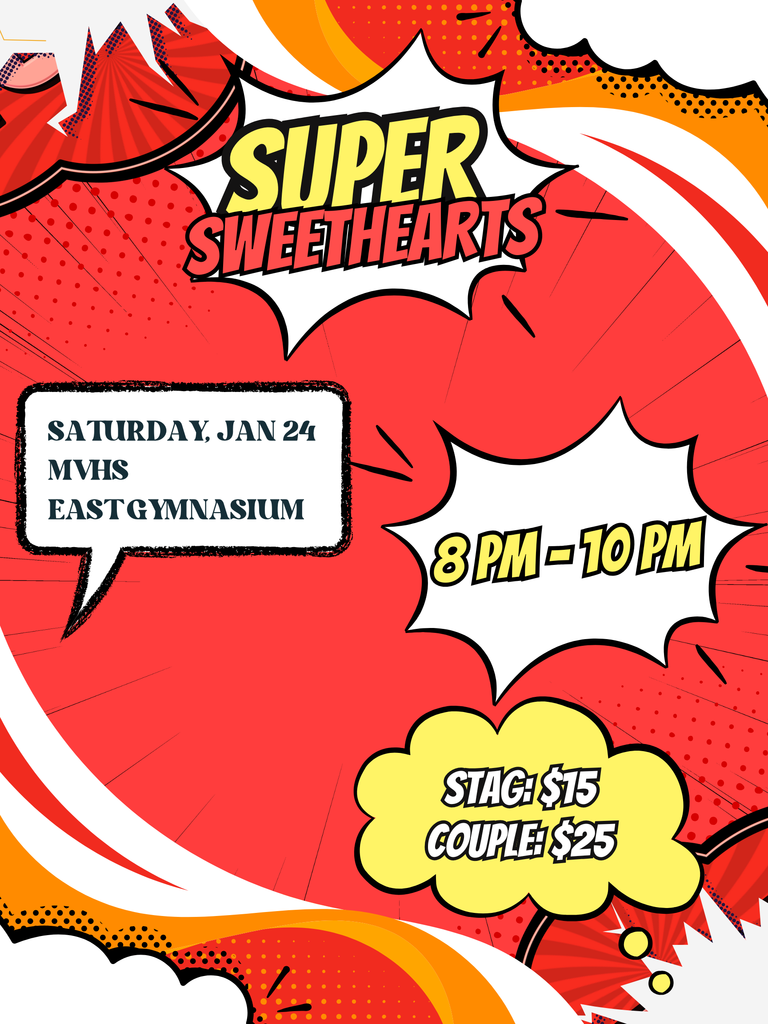 Super Sweethearts Dance January 24