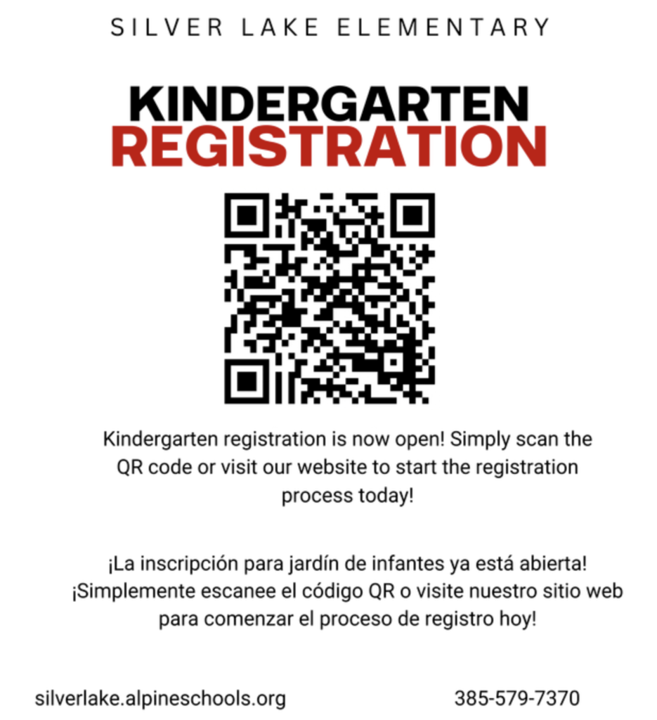 QR code on white background