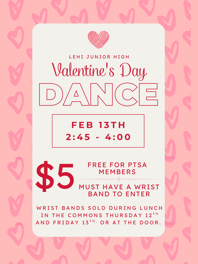 Valentine's Dance Graphic