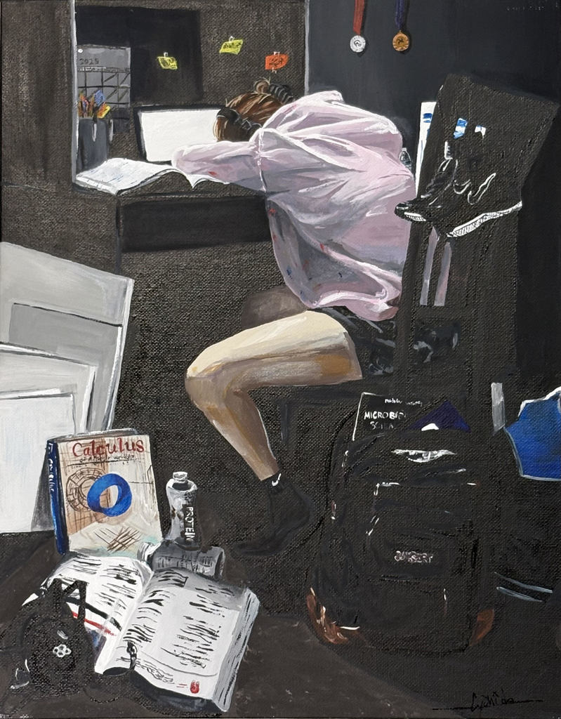 Cyane Taylor Working hard Hardly working