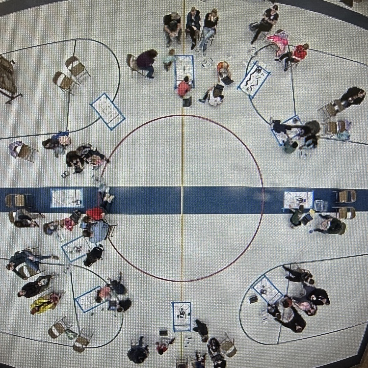 overhead view of botball 