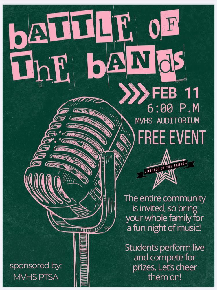 Battle of the Bands Feb. 11 6:00