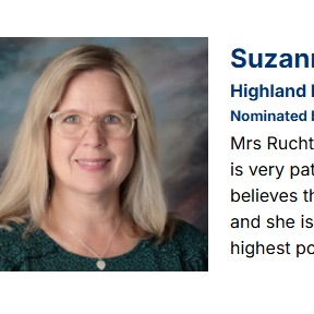 Mrs Ruchti RISE award