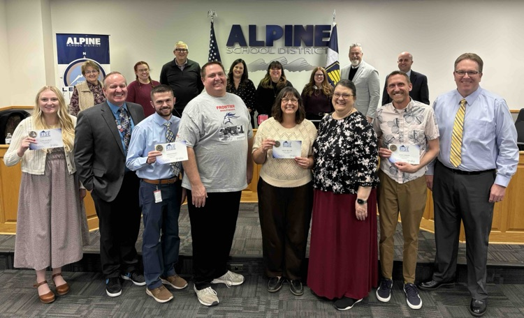 Miss DeGroff School Board RISE Recognition