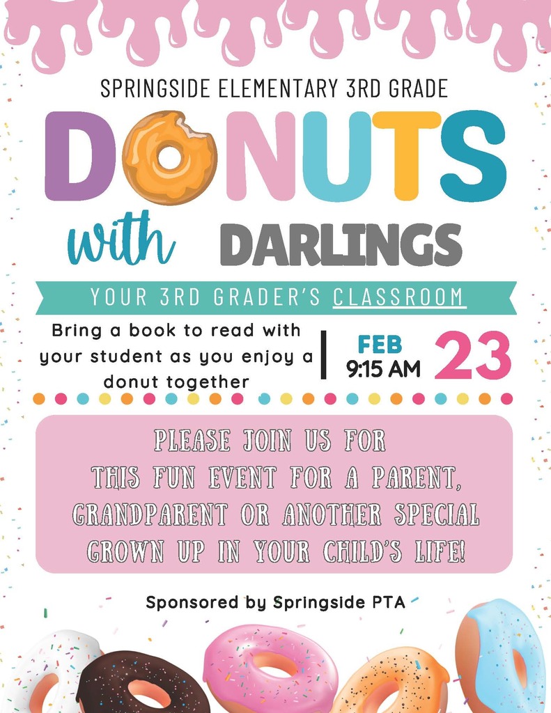Donuts with Darlings - 3rd Grade