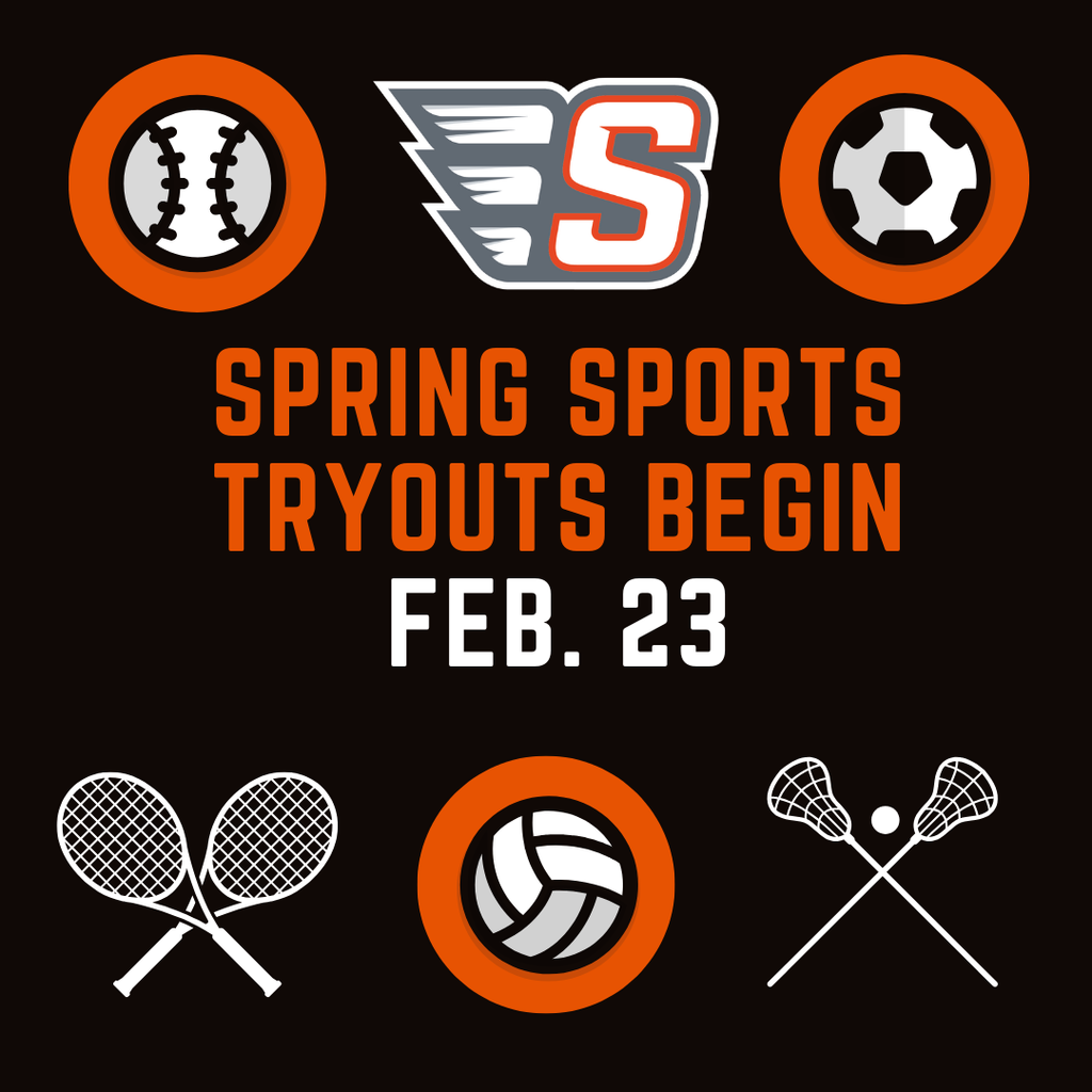 spring sports tryouts begin feb 23