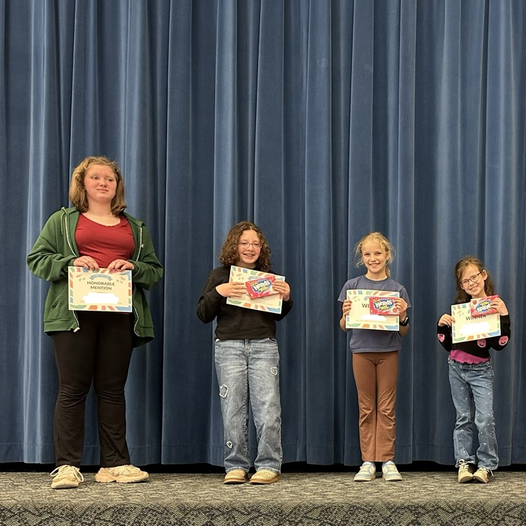 top storytellers with their certificates 