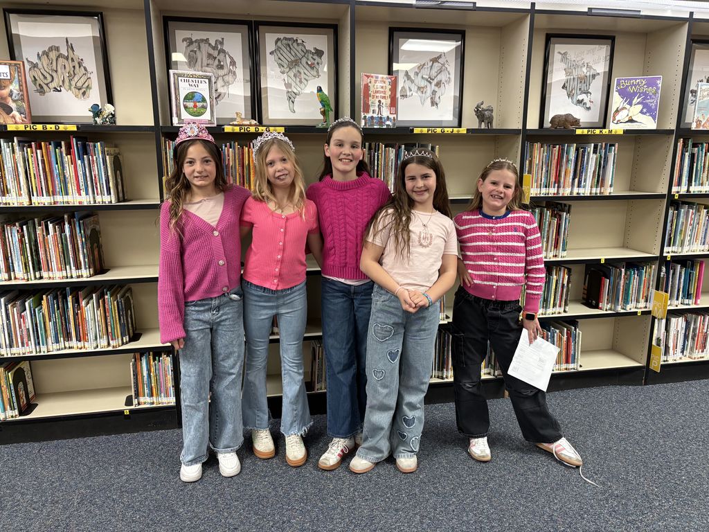 Students participating in Battle of the Books