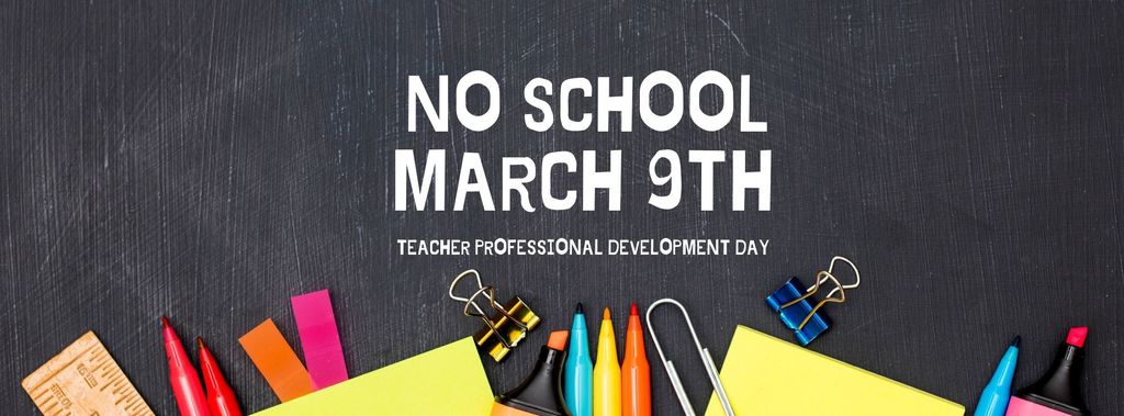 No School Tomorrow - school office supplies