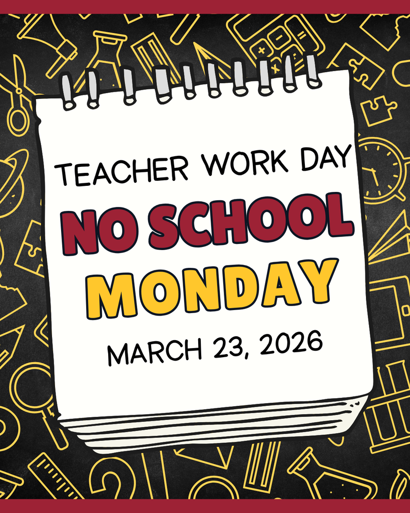 No School Monday, March 23