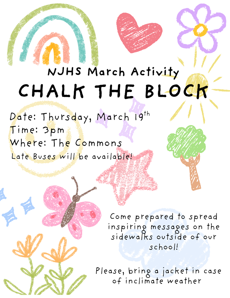 NJHS March Activity 3/19