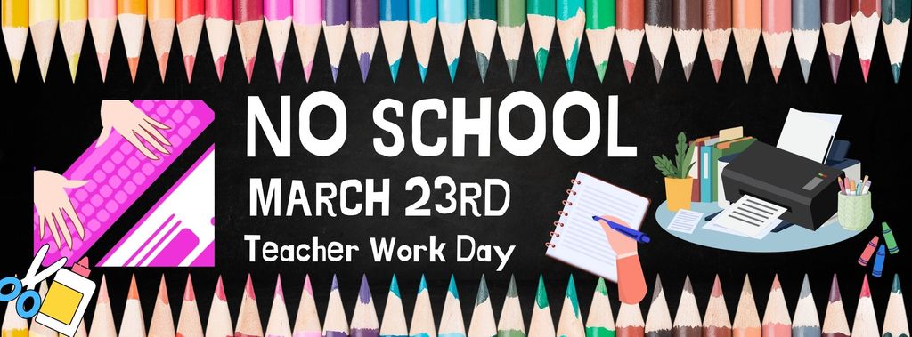 Colored pencils - no school march 23rd