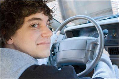 A teen driver