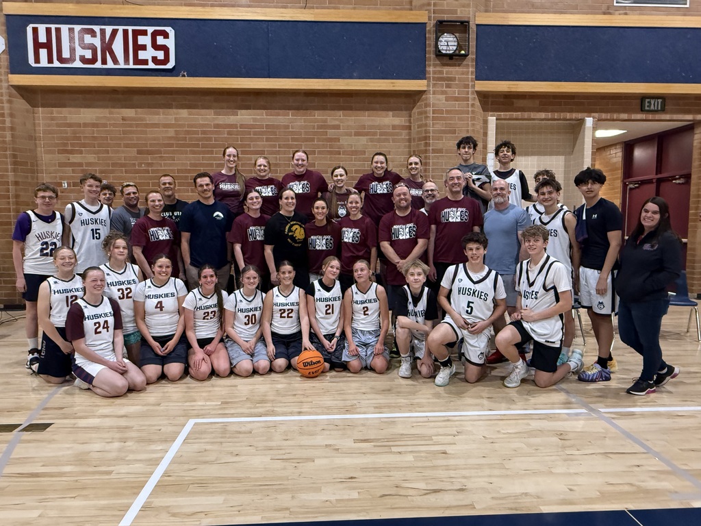 students and faculty bball