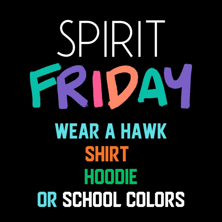 colorful spirit Friday 