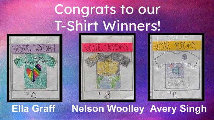 t-shirt winners