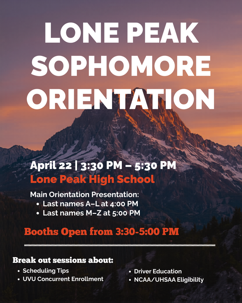 LPHS Soph Orientation