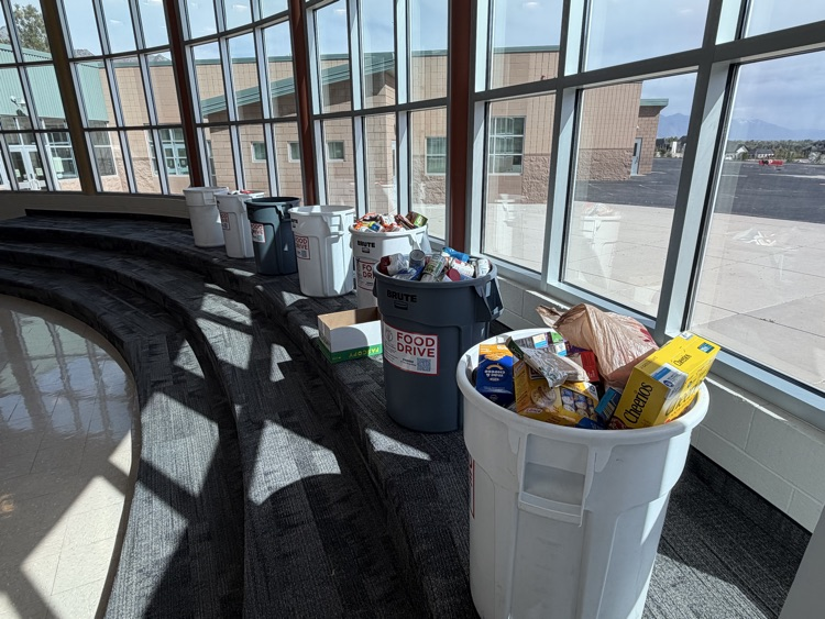 Tabitha’s Way Food Barrels filled with items