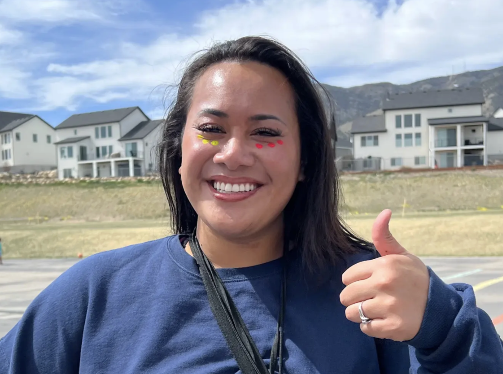 Image of woman smiling