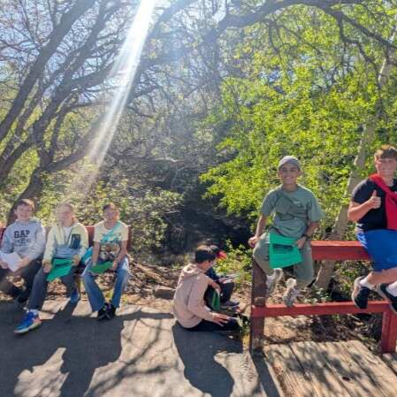 students at highland glen 