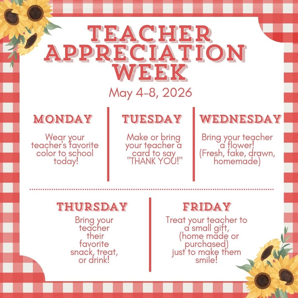 Teacher Appreciation Week