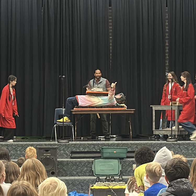 Mr Killpack on bed of nails 