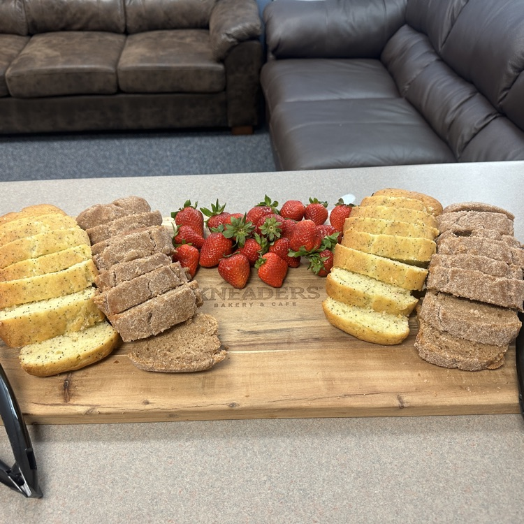 charcuterie board from Kneaders 